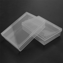 10-delige doos met opbergorganizer voor ruilkaarten, transparant plastic voor gamingkaarten