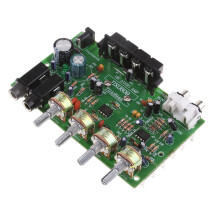 DX0809 Tweekanaals eindversterkerprintplaat 60W Hi-Fi stereo audio volume toonregelingskit