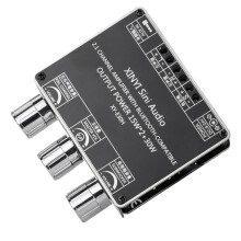 XY-E30H 2.1-kanaals Bluetooth-audioversterkerbordmodule met hoge en lage bas-subwoofer-app