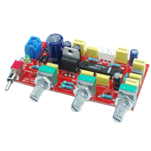 Lm1036 Op-Amp Hifi Voorversterker Voorversterker Volume Toon Treble Bas Luidheid Regelbord Voorversterker Afgewerkt