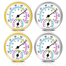 stuks mini-thermometer en hygrometer, 2-in-1 binnen- en buitentemperatuur-vochtigheidsmeter voor thuis, kantoor en tuin