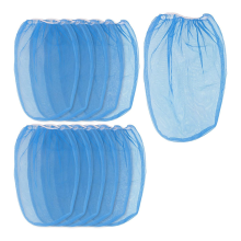 gallon verfvloeistoffilterzak met fijn nylon gaas, wegwerpfilterzak, elastische bovenopening, verpakking van 12