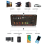 Bluetooth5.0 Audio 300W Versterker Board D300 Subwoofer Dubbele Microfoon AMP Versterker Module Auto Mediaspeler EU Plug 4