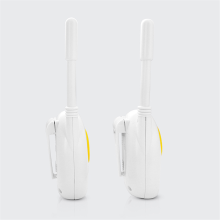 Draadloze babybewaking, audio-walkie-talkie-intercom, geluidsbewaking, stemmonitor voor huilende kinderen met indicatoren