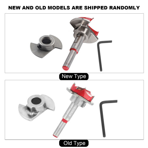 35mm Wood Reaming Drill Open Hole Tool Adjustable Woodworking Positioning Drill 2