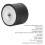 4 Stück DD40*30 M10 Gummi-Bobbin-Isolator-Dämpfer 5