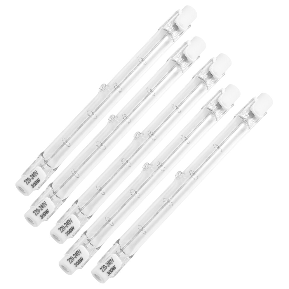 5 Pack R7S 118mm 300W 230V,R7S Halogen Linear Light Bulb-image-OPC-PHS7898-NEW