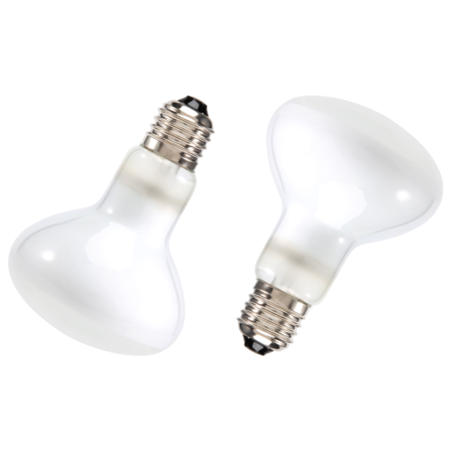 Λάμπα θερμότητας UVB UVA για ερπετά (100 W) σε συσκευασία 2 τεμαχίων