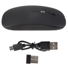 Wireless Mouse Bluetooth 5.1 Rechargeable 2.4G Backlite