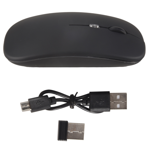 Wireless Mouse Bluetooth 5.1 Rechargeable 2.4G Backlite