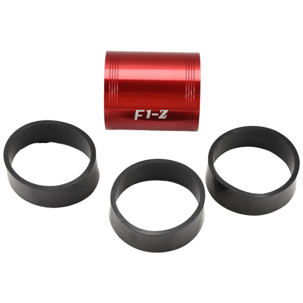 Double Turbo Charger Air Intake Gas Fuel Saver Fan For Car (Red) Red 4852169243776