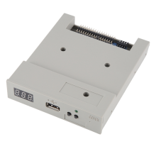 Version SFR1M44-U100K Émulateur USB Gris 3,5 pouces 1,44 Mo SSD Lecteur de disquette