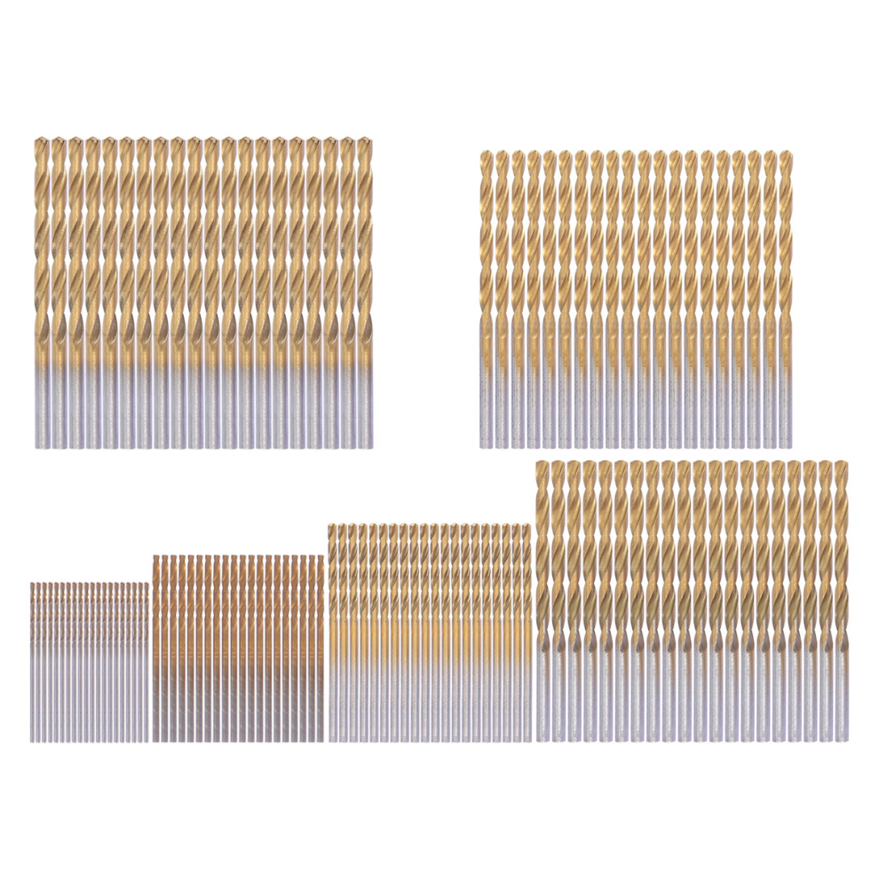 120 Pcs Titanium Drill Bit Set HSS Bits for Metal, Steel-image-OPC-PHNYHQY-NEW