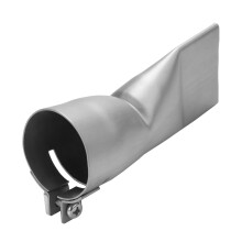 Boquilla tubular de boca plana y ancha de 40 mm para soldadura de plástico
