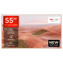 TCL A300W 55" 4K Ultra HD QLED Smart Google TV - 55A300W-UK