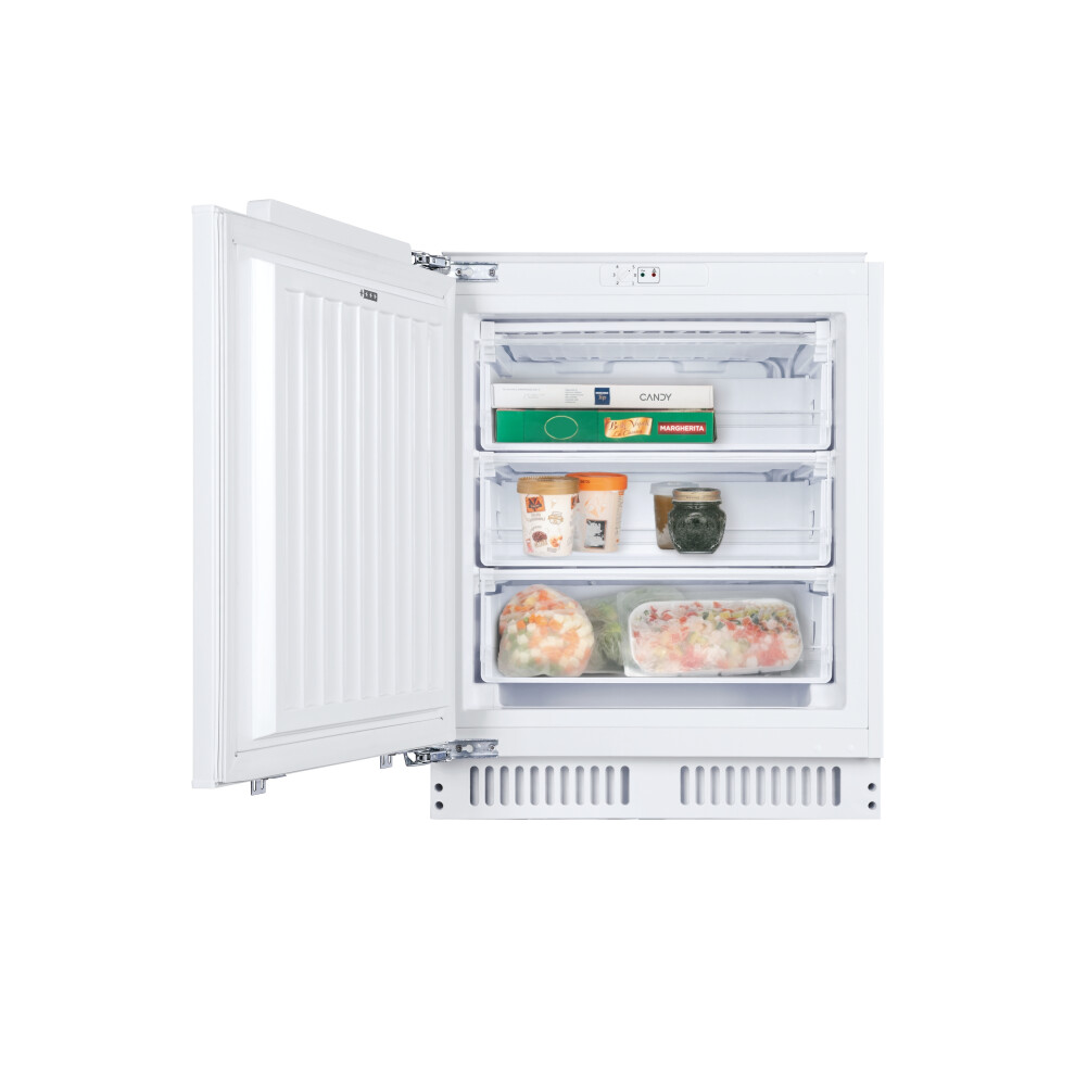 Candy Integrated Under Counter Freezer with Fixed Door Fixing Kit - E Rated
