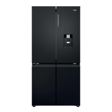Haier Cube 90 Series 3 American Fridge Freezer - Dark Inox - E Rated