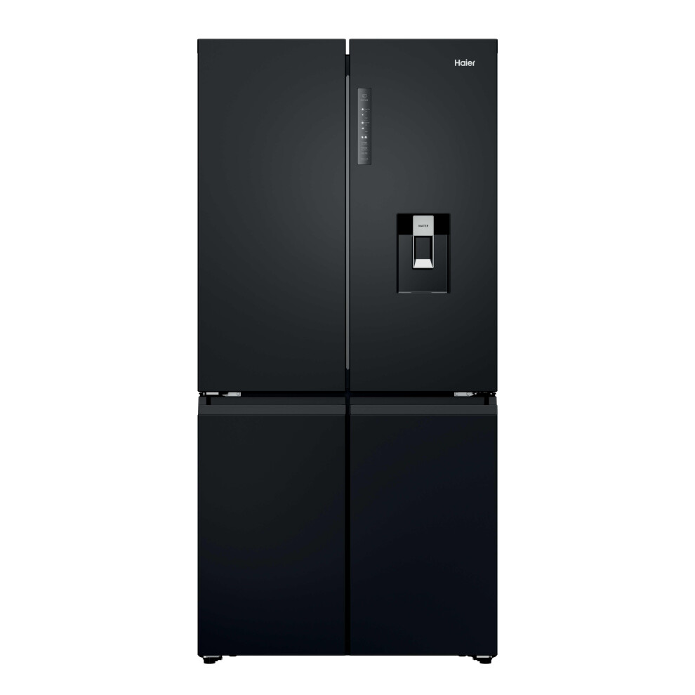 Haier Cube 90 Series 3 American Fridge Freezer - Dark Inox - E Rated