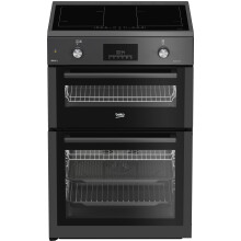 Beko AeroPerfect 60cm Single Oven Electric Cooker with Induction Hob - Anthracite - A/A Rated