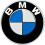 Cofano per auto BMW da 82 mm, nero, bianco e blu 1