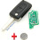 Citroen C1 C2 C3 C4 C5 2-knops elektronische sleutel 1