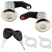 Set of 2 door locks for Renault Master 2, Mascott, Opel Movano A and Nissan Interstar (1998-2010) barrels sold