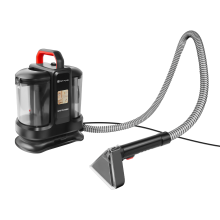 Portable 2-in-1 Spot Cleaner - 0.6L Dirty Water Tank, Includes Hose & Tools for Deep Cleaning.