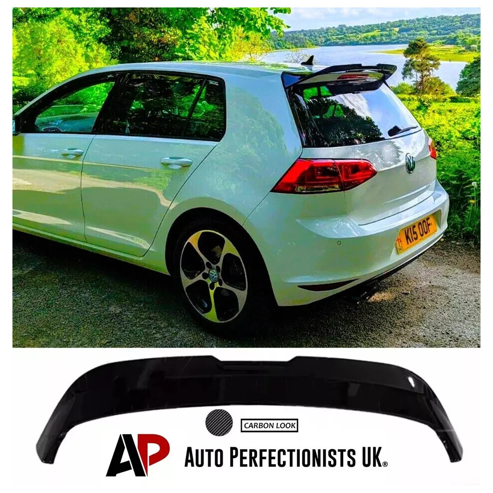 For Vw Golf Mk7 Mk7.5 Tsi Tdi Rear Roof Spoiler Boot Wing Lip Body Kit 5061072660993