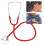 Professional Single Head Stethoscope Aluminium Alloy Heart Lung Detection Echoscope (Red) 11