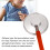 Professional Single Head Stethoscope Aluminium Alloy Heart Lung Detection Echoscope (Red) 12