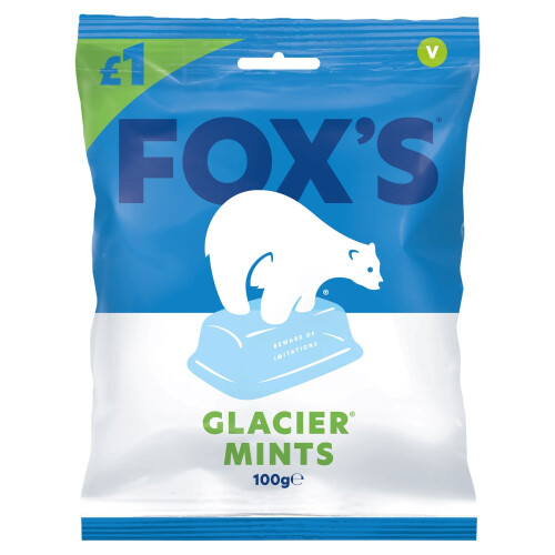 Fox's Glacier Mints 100g (Pack of 12) 2