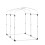 SoBuy Υπαίθριο Γκαράζ KLS11-DG Γκρι 120x176x163 cm 14