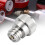 Brass CO2 Adapter Replace Tank Canister Conversion (Silver) 9