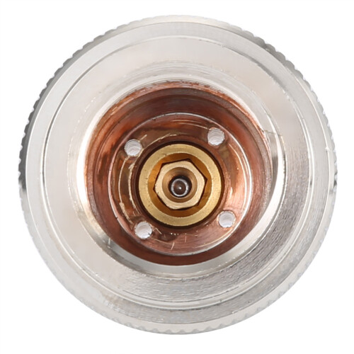 Brass CO2 Adapter Replace Tank Canister Conversion (Silver) 2