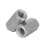 10pcs Long Rod Nut Hex Hexagonal Sleeve Nut Standoff Threaded Fasteners (M6 * 25) 9