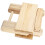 Foldable Solid Wood Small Square Bench Rural Styles Bench Ergonomic Design Fine Workmanship 5