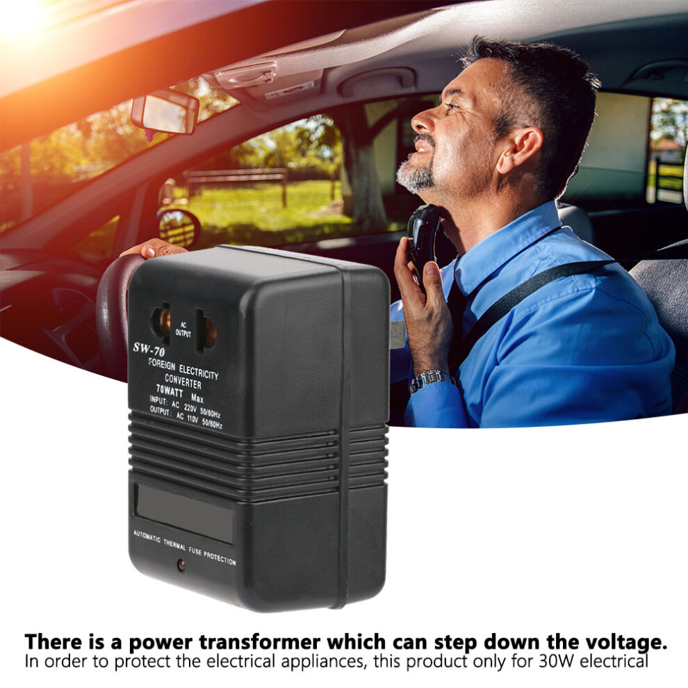 To Step Down Voltage Converter Power Transformer 70W 5031325117659