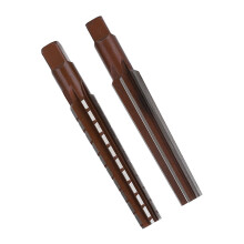 2PCS Rough Fine Morse Taper Reamer High Carbon Steel Straight Shank Hand Reamer(MT1# )