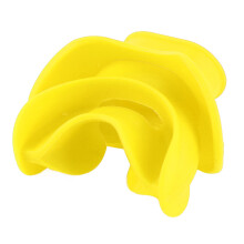 Diving Regulator Mouthpiece with Tie Silicone Comfortable Bite Scuba Regulator Mouthpiece for Snorkeling Freediving Yellow