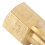 Scuba Diving Regulator Hose Adapter Connector 3.5cm Length Thickened Copper Hose Barb Fitting 13