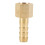 Scuba Diving Regulator Hose Adapter Connector 3.5cm Length Thickened Copper Hose Barb Fitting 2