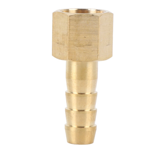Scuba Diving Regulator Hose Adapter Connector 3.5cm Length Thickened Copper Hose Barb Fitting 1