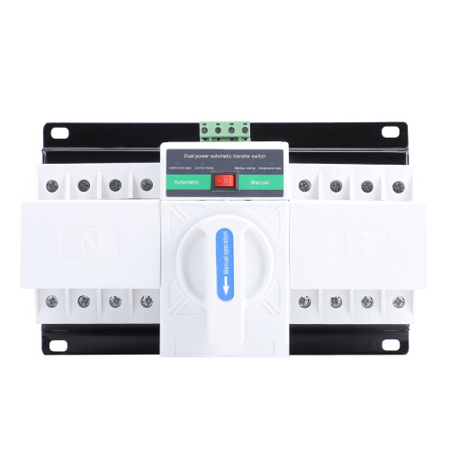 Power Transfer Switch 4P 400V 32A CB Grade Manual Automatic Generator Changeover Switch 2