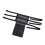 Universal Treestand Seating Mesh Fabric 3 Adjustable Locking Buckles Tree Stand Seating Replacement with Storage Pouch Black 7