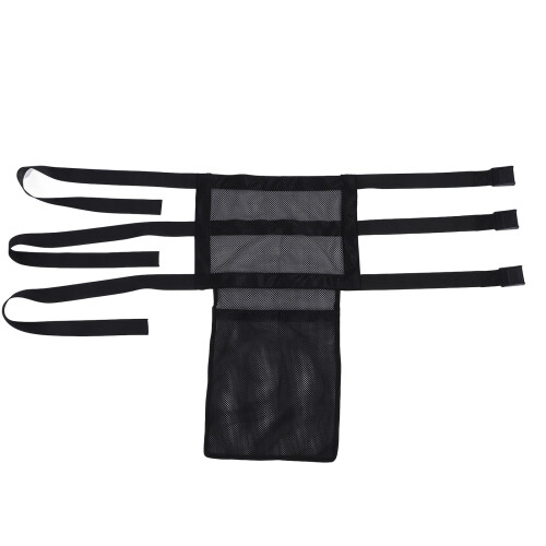 Universal Treestand Seating Mesh Fabric 3 Adjustable Locking Buckles Tree Stand Seating Replacement with Storage Pouch Black 2