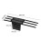 Universal Treestand Seating Mesh Fabric 3 Adjustable Locking Buckles Tree Stand Seating Replacement with Storage Pouch Black 2