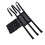 Universal Treestand Seating Mesh Fabric 3 Adjustable Locking Buckles Tree Stand Seating Replacement with Storage Pouch Black 12
