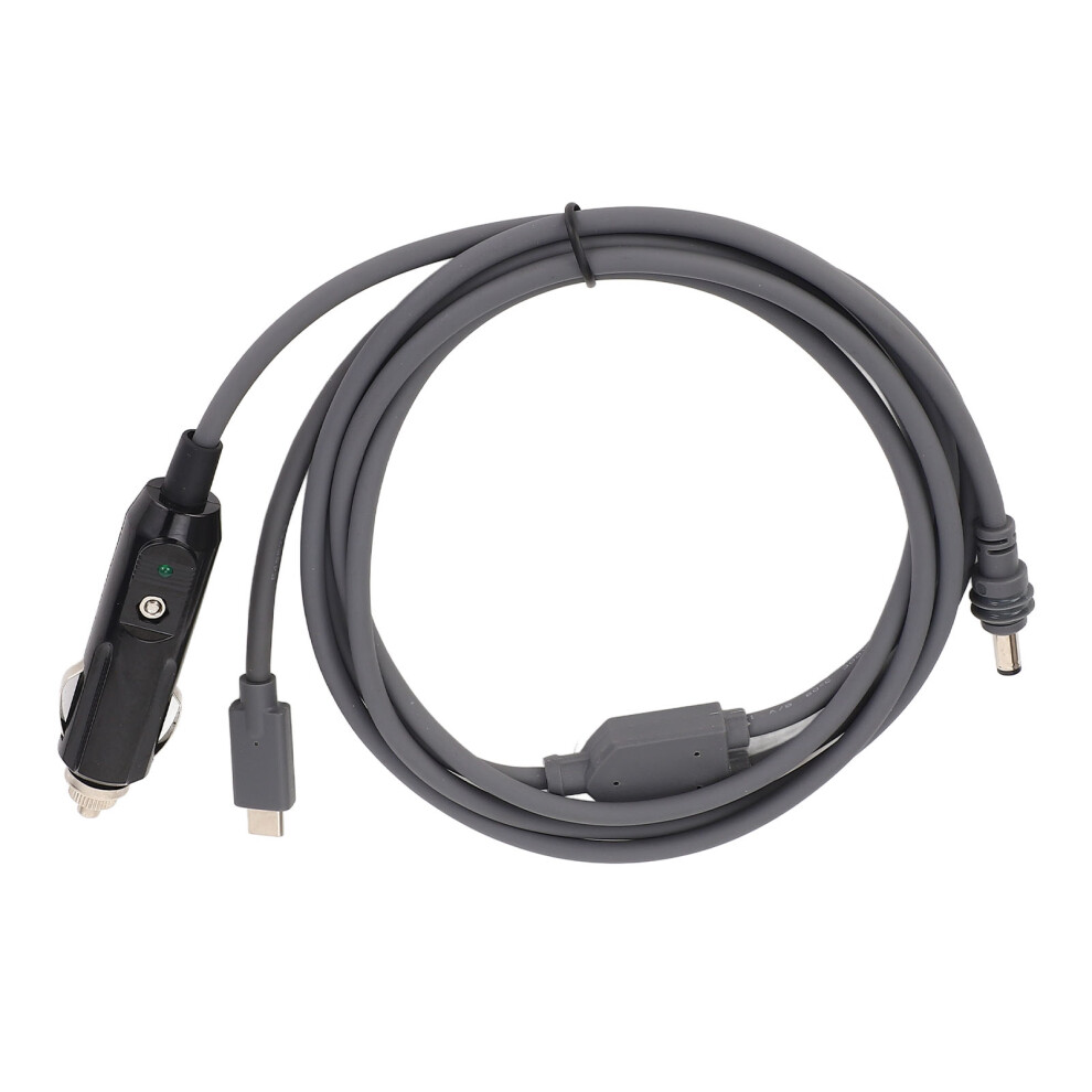 Dc Power Cable 18Awg 2 In 1 Type C And Cigar Lighter Adapter To Dc Power Cord For Mini Dish Antenna 7691325127058