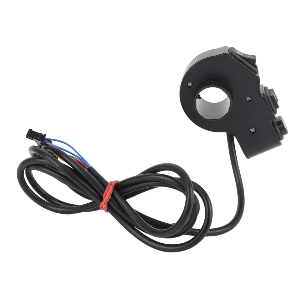 Motorcycle Horn Turn Signal Headlight Switch 4.9Ft Cable 3 In 1 Scooter Handlebar Control Switch 5021325127543