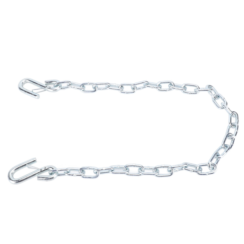 Trailer Safety Chain High Strength 1M Length With S Hooks 3500Lbs Capacity Stretch Proof For Trailer Rv 6931325127919